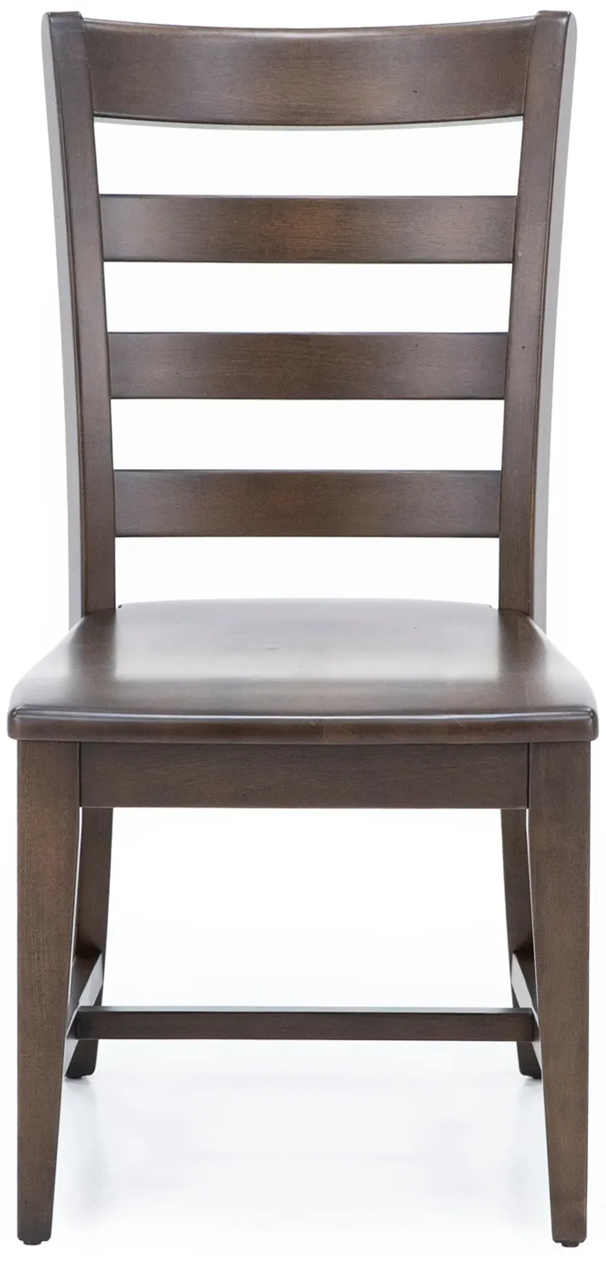 Kincaid Kafe Ladderback Side Chair Wood Seat