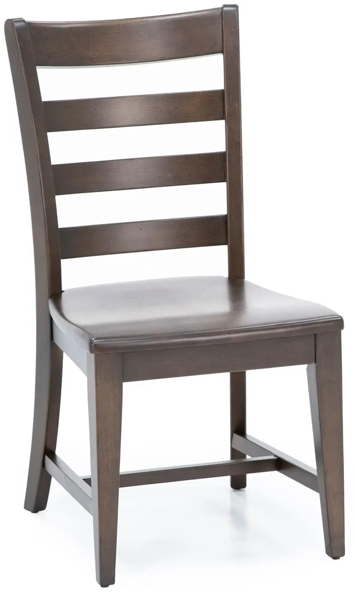 Kincaid Kafe Ladderback Side Chair Wood Seat