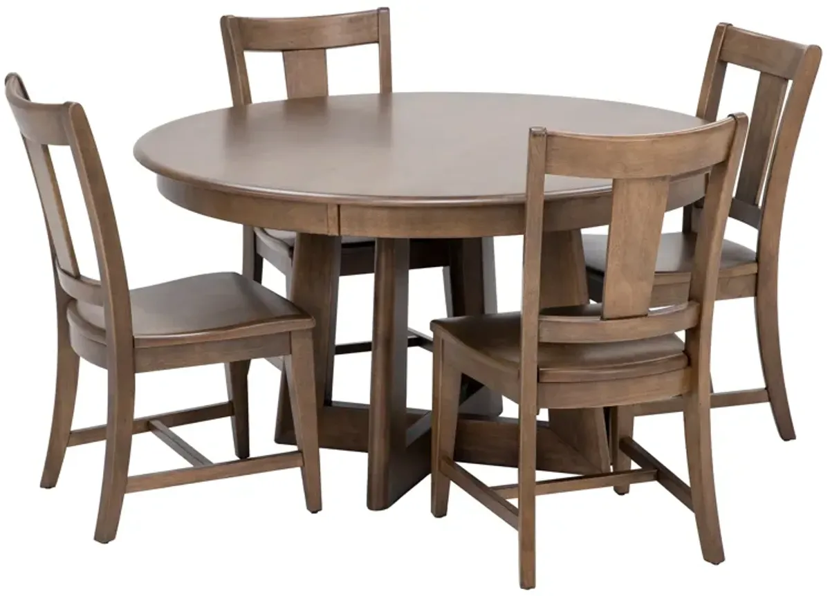 Kincaid Kafe 54" Round Pedestal Table