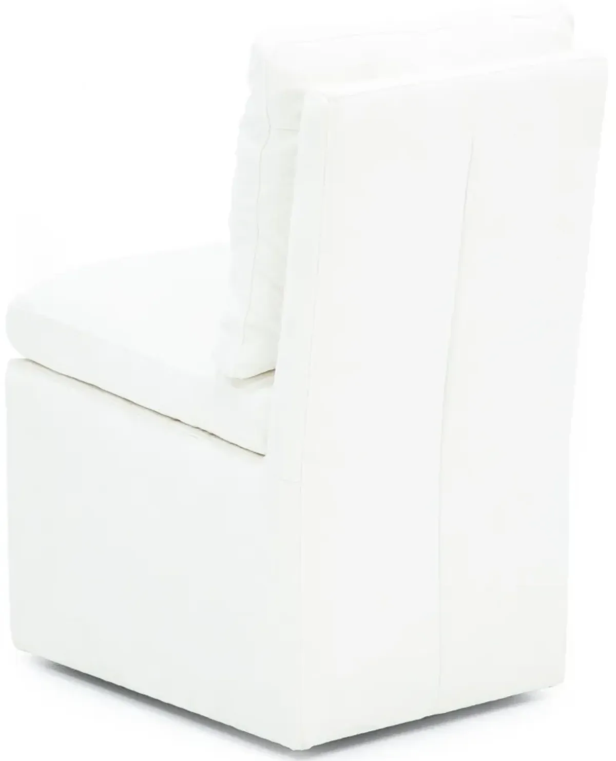 Ivory Caster Side Chair