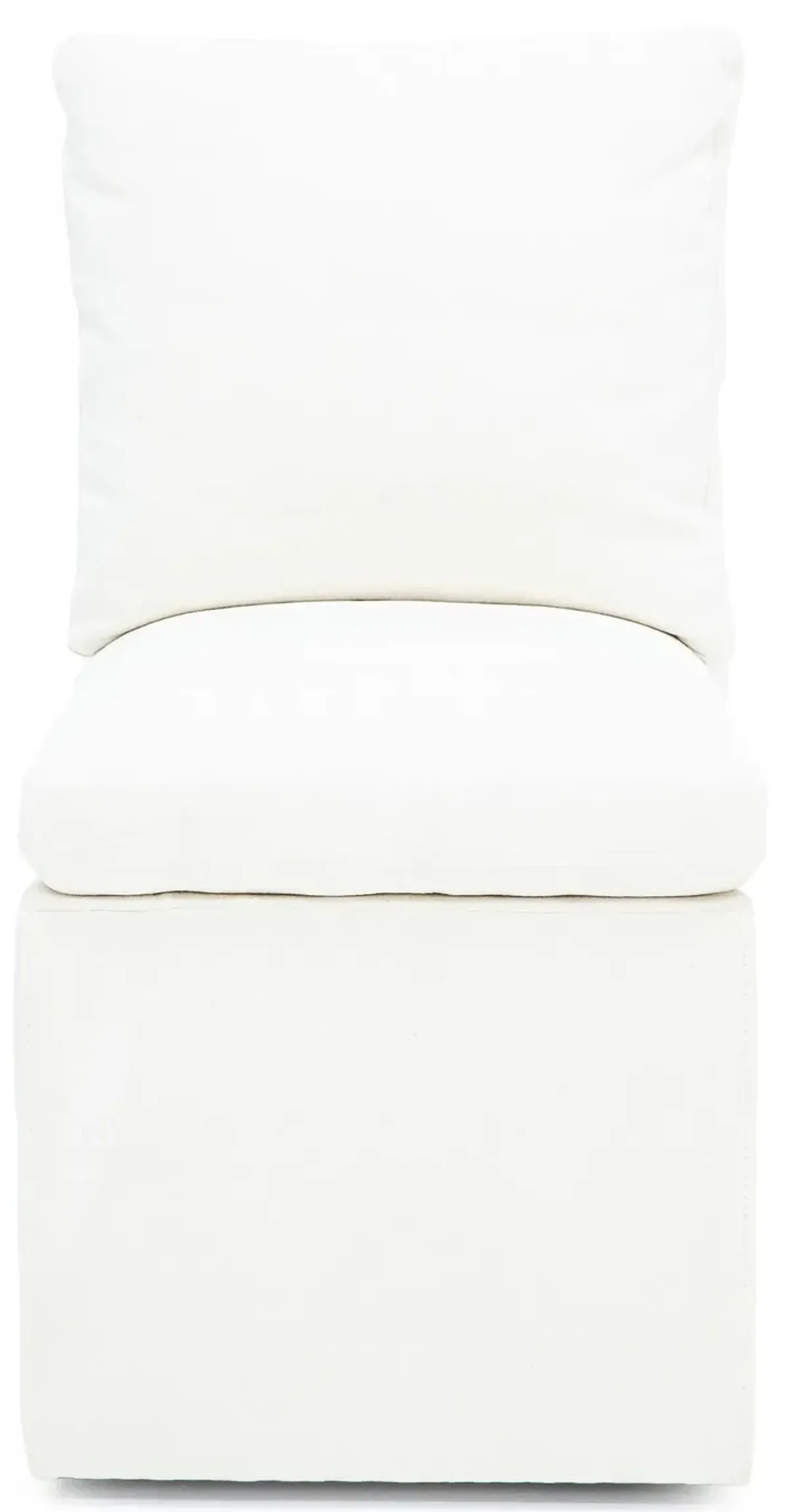 Ivory Caster Side Chair