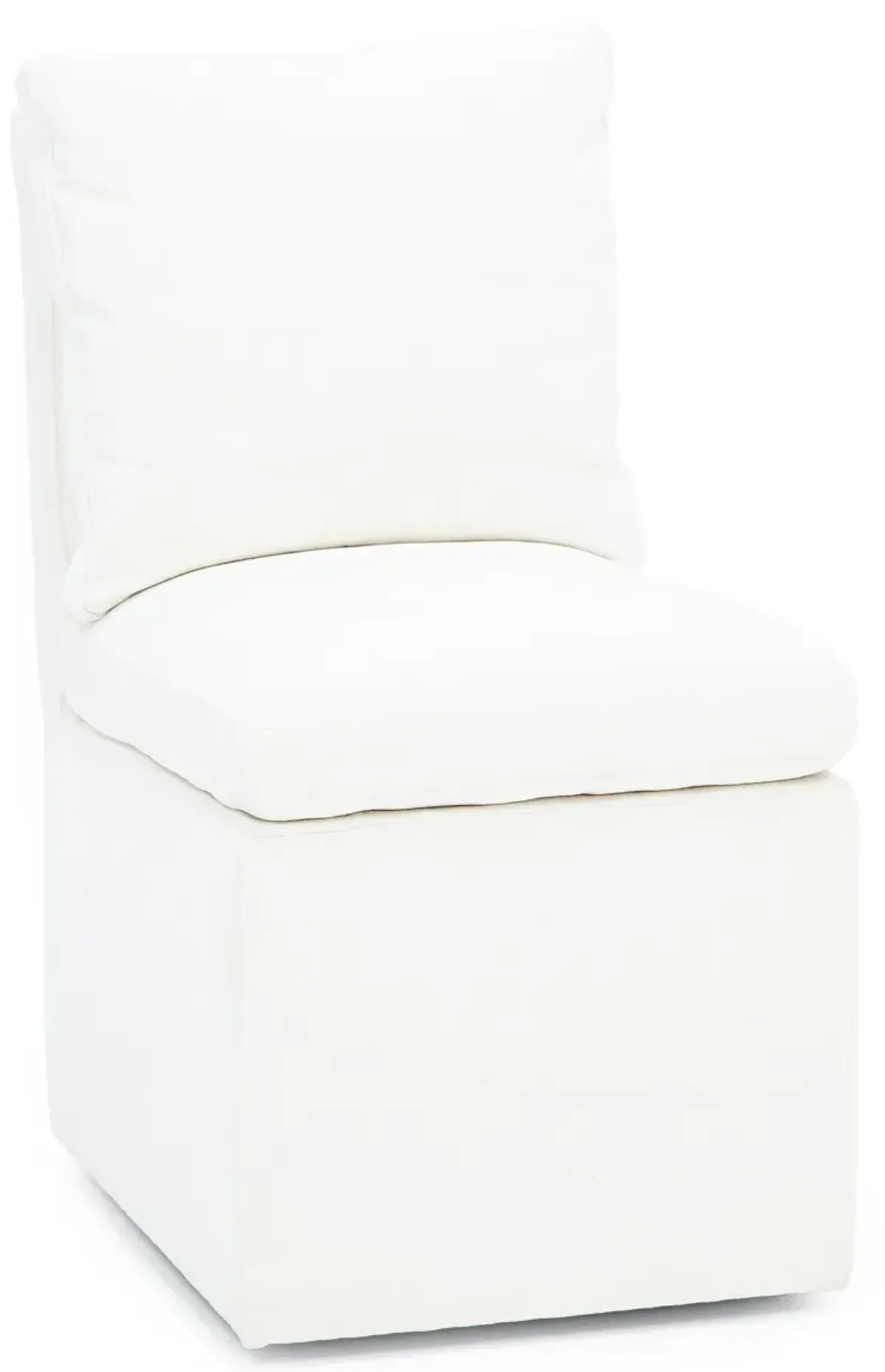 Ivory Caster Side Chair