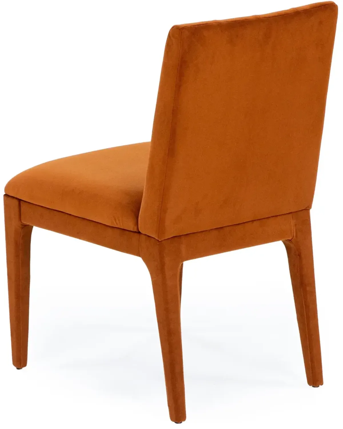 Mica Rust Velvet Side Chair