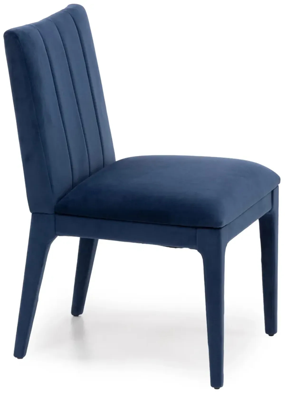 Mae Blue Velvet Side Chair