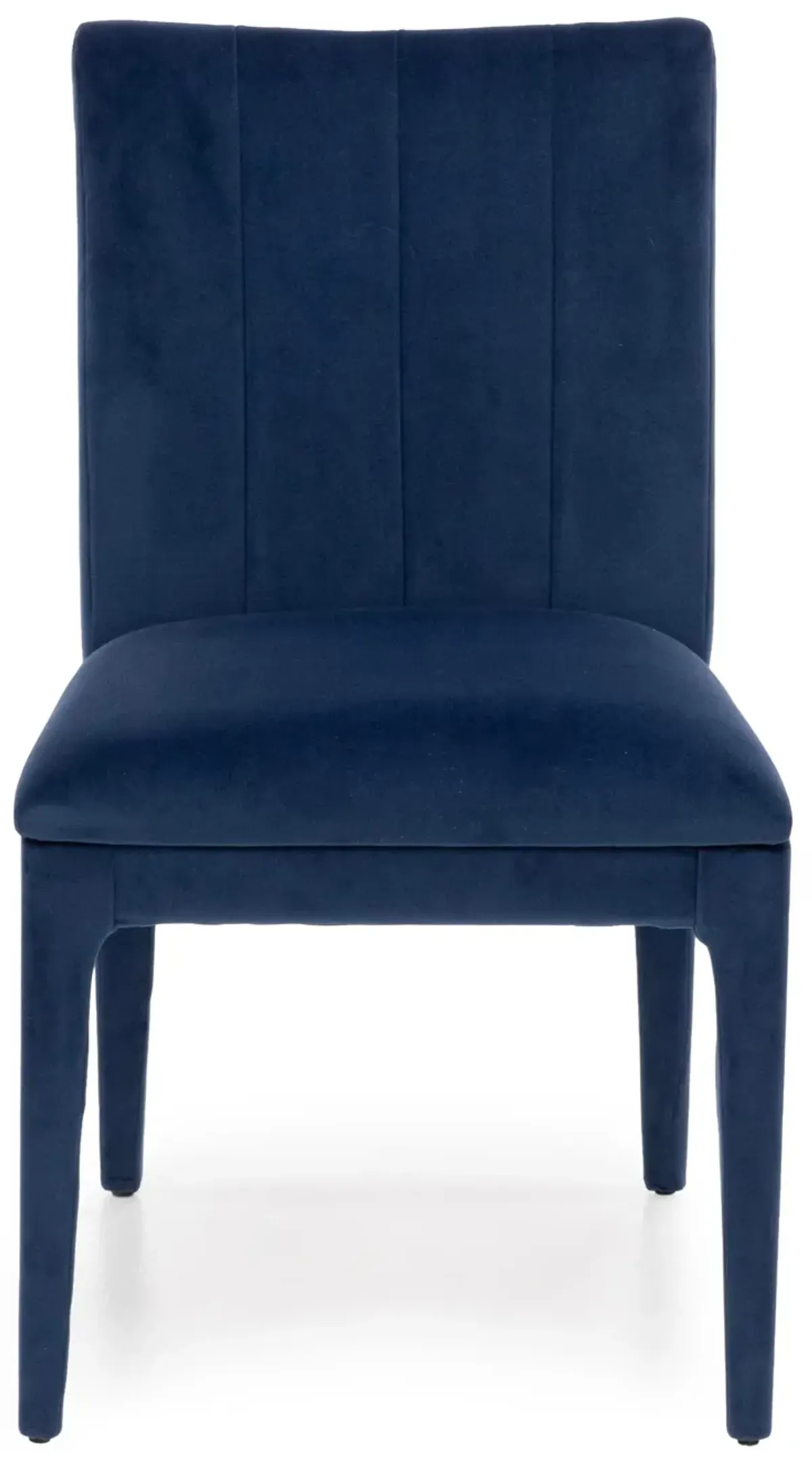 Mae Blue Velvet Side Chair