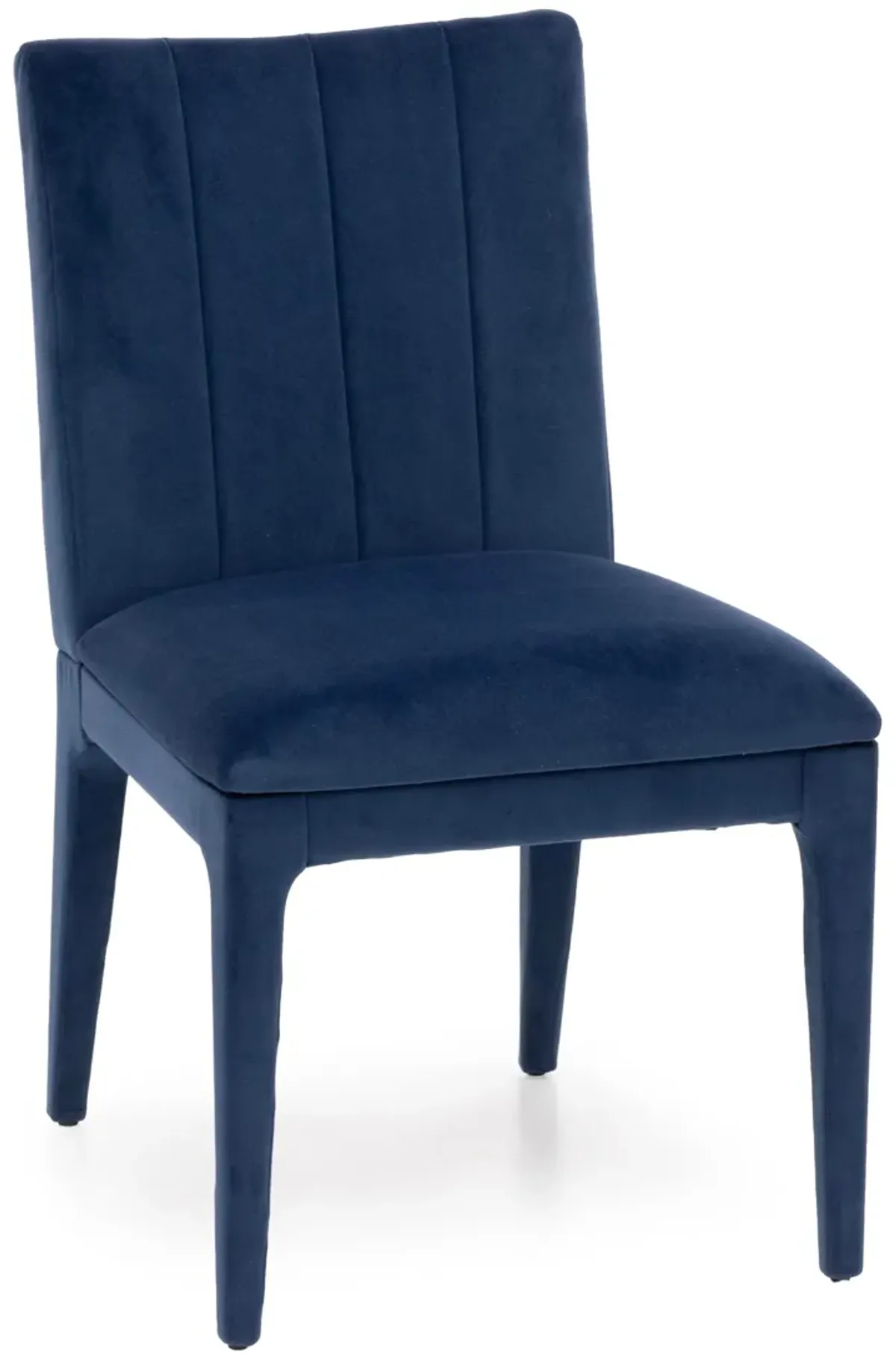 Mae Blue Velvet Side Chair