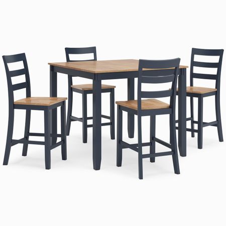 Caden 5PC Counter Height Dining Set (One Box)