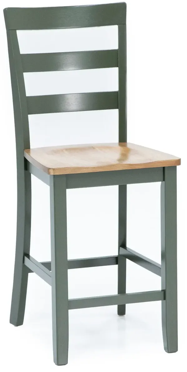 Caden 24" Counter Ladder Back Stools