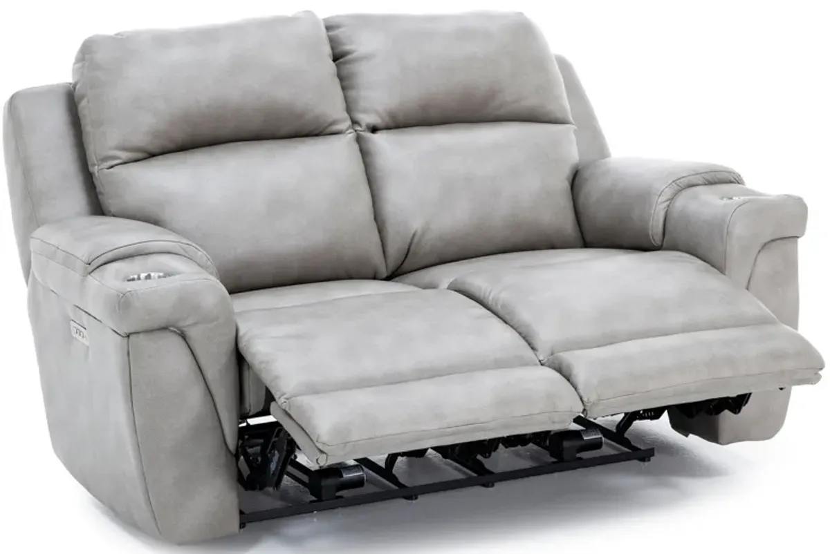 Ireland Fully Loaded Reclining Loveseat With Next Level