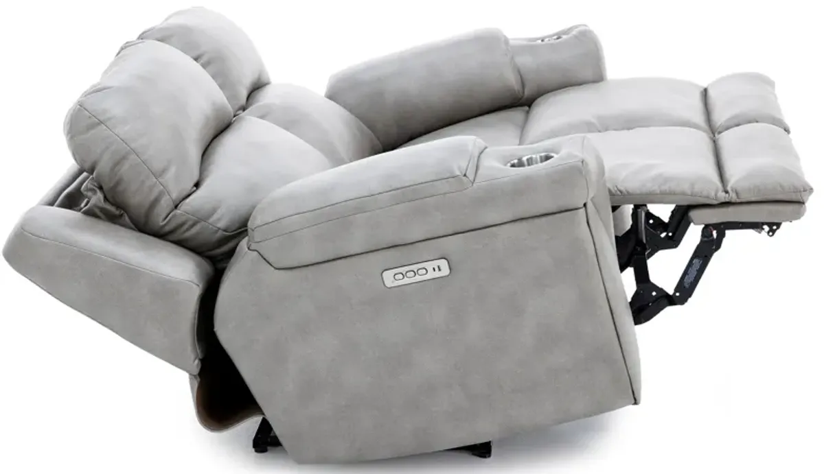 Ireland Fully Loaded Reclining Loveseat With Next Level