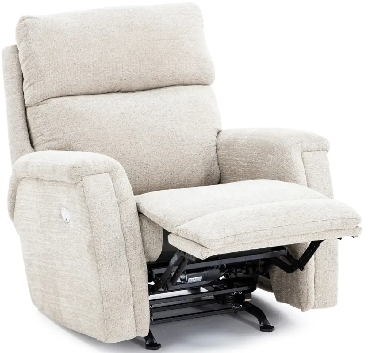 Vista Power Headrest Rocker Recliner in Putty