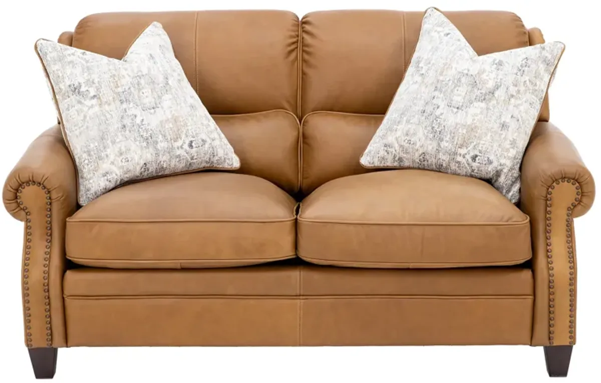 Midland Leather Loveseat