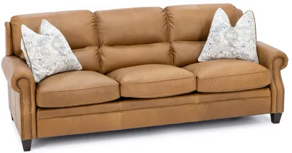 Midland Leather Sofa