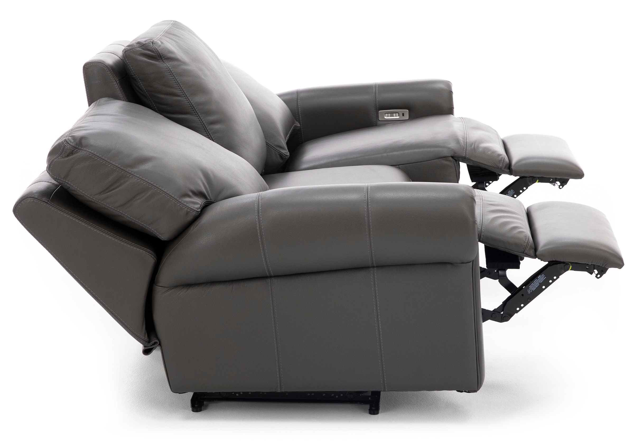 Design and Recline Fairfax Leather Power Reclining Sofa