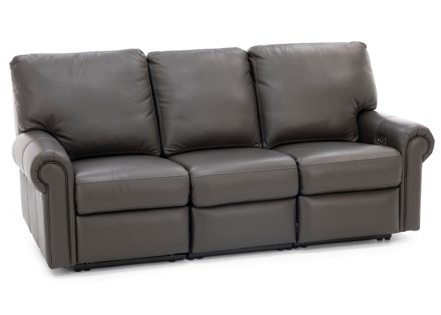 Design and Recline Fairfax Leather Power Reclining Sofa