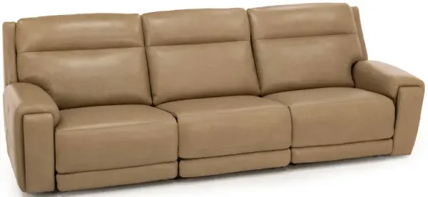 Monroe 3-Pc. Leather Power Headrest Zero Gravity Reclining Sofa