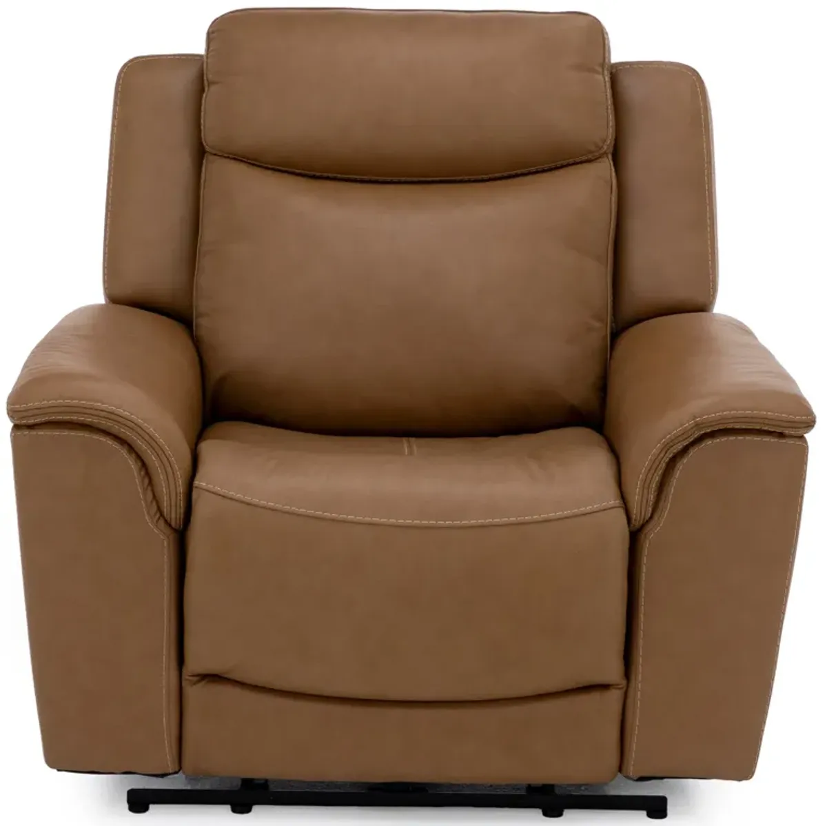 Davidson Leather Power Headrest Reclining Wall Saver Recliner