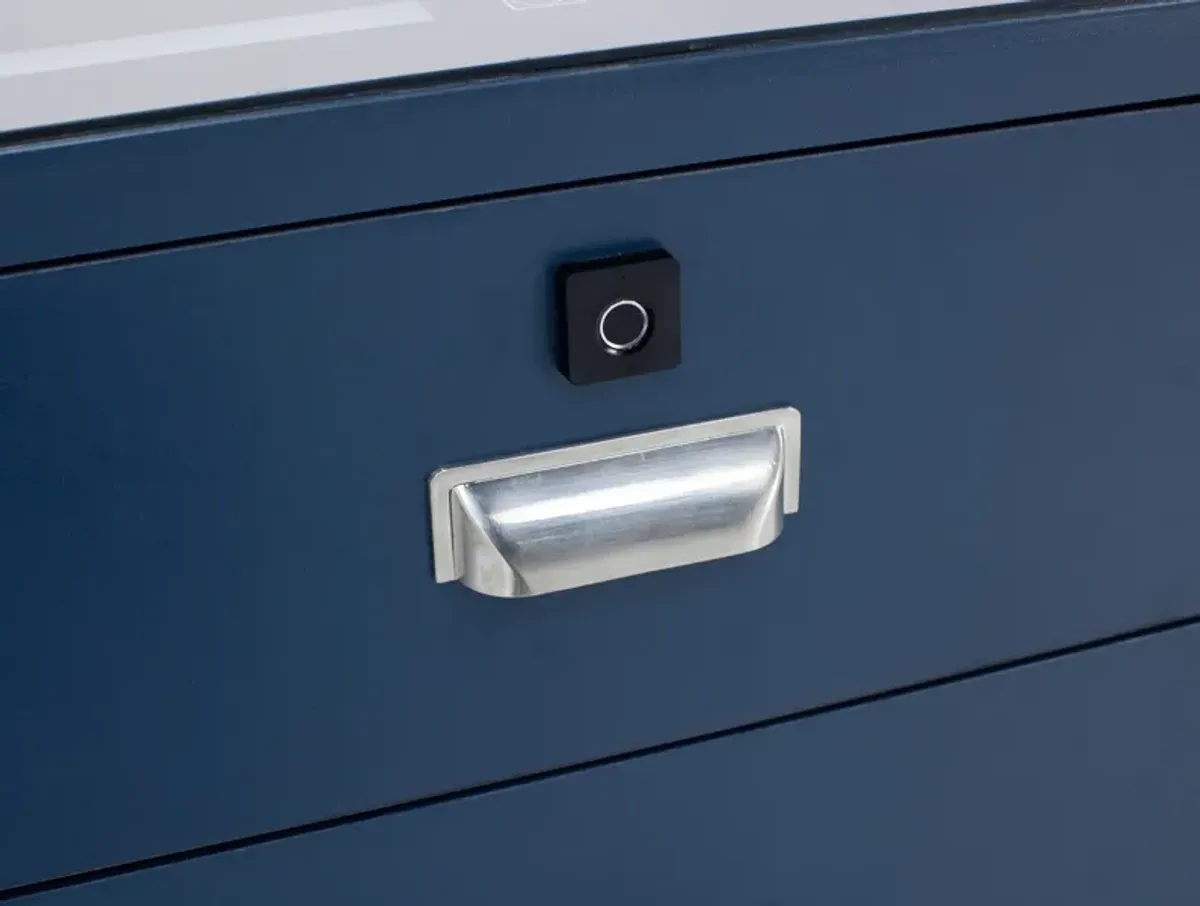 Melody Nightstand In Blue