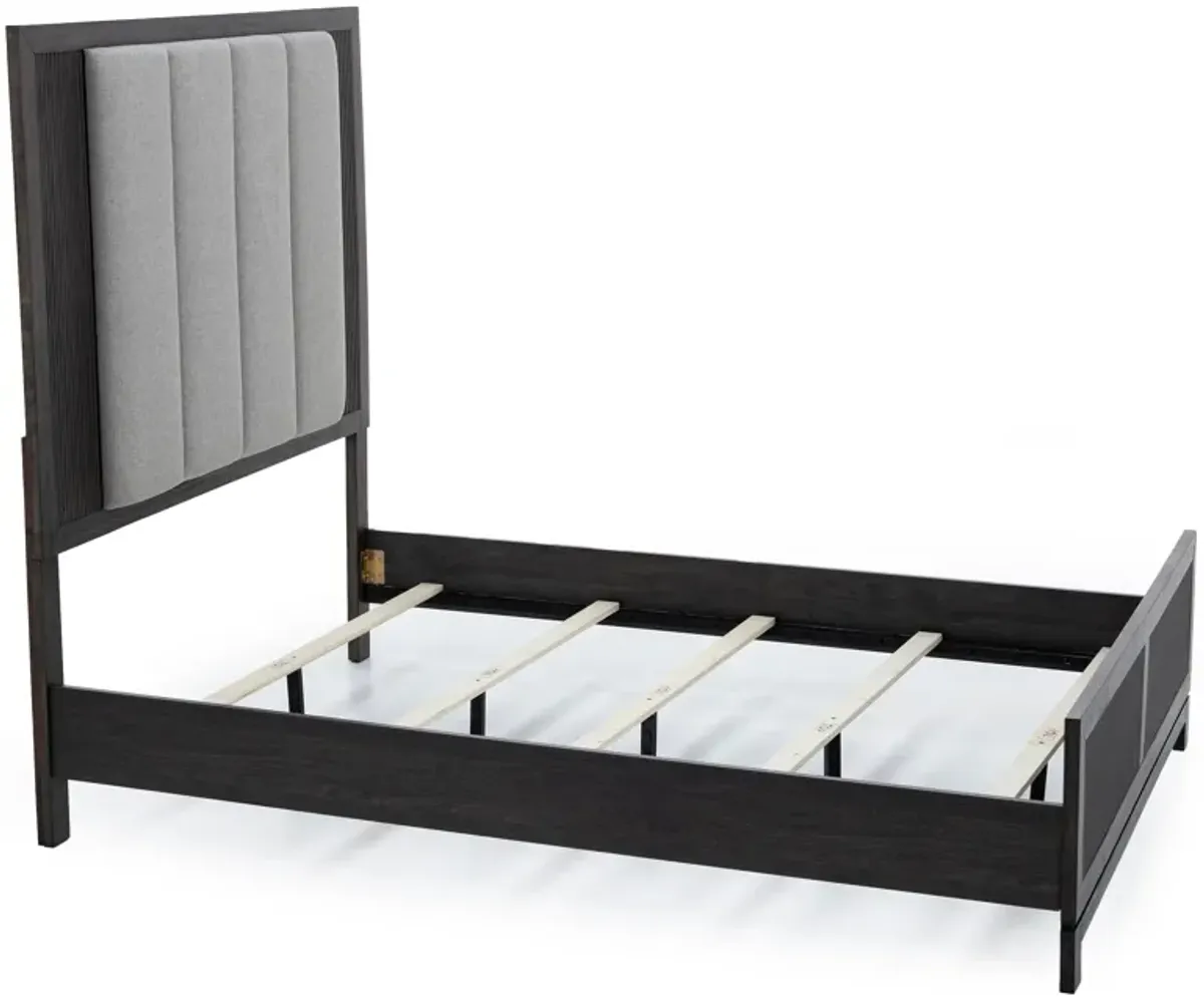 Reba Queen Upholstered Panel Bed