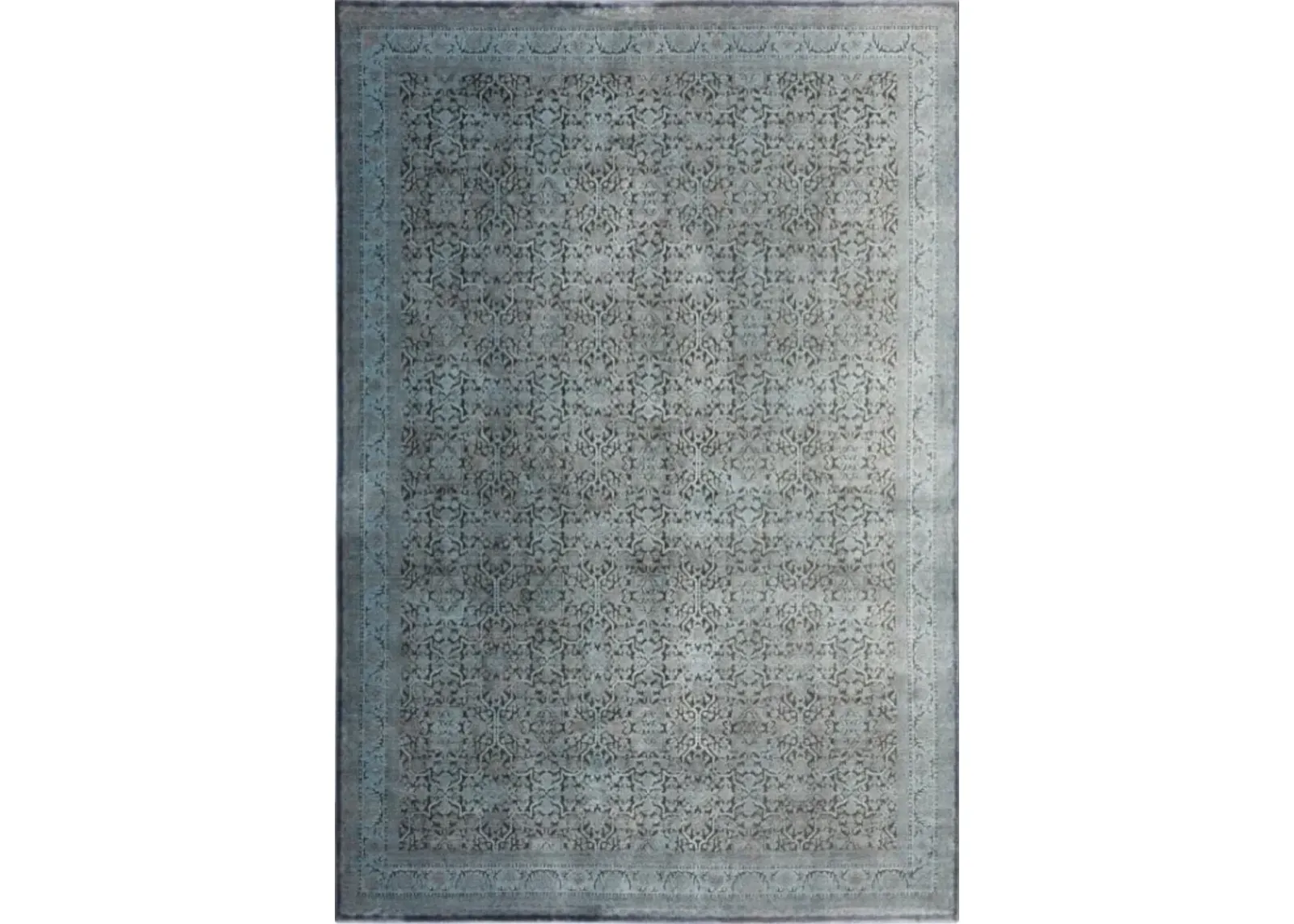 Vizcia Blue Area Rug 5'1"W x 7'8"L