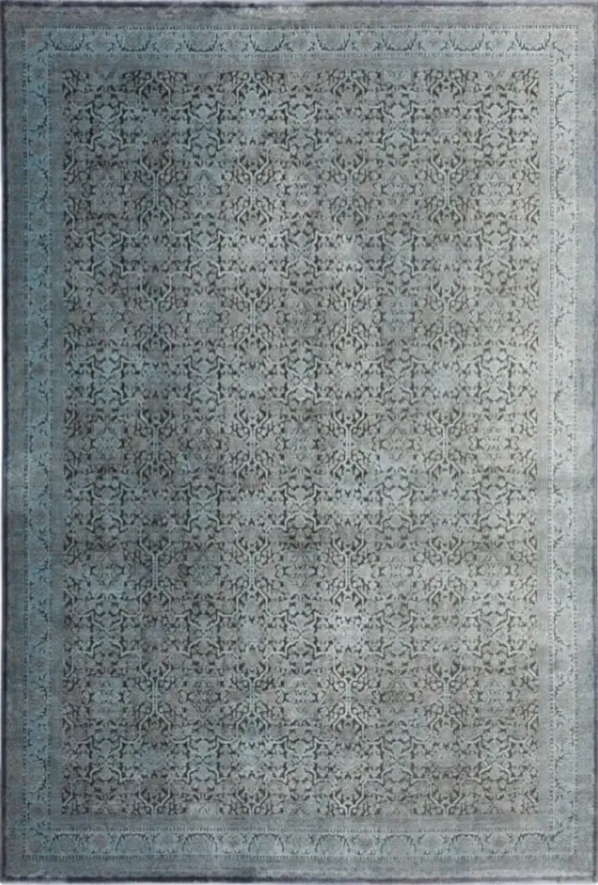 Vizcia Blue Area Rug 5'1"W x 7'8"L