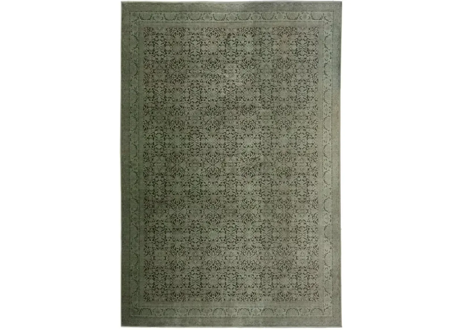 Vizcia Green Area Rug 5'1"W x 7'8"L