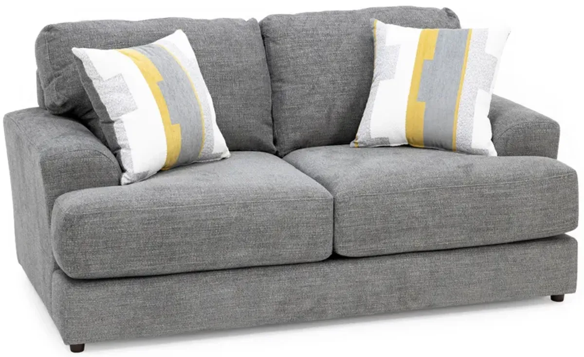 Balin Loveseat in Charcoal