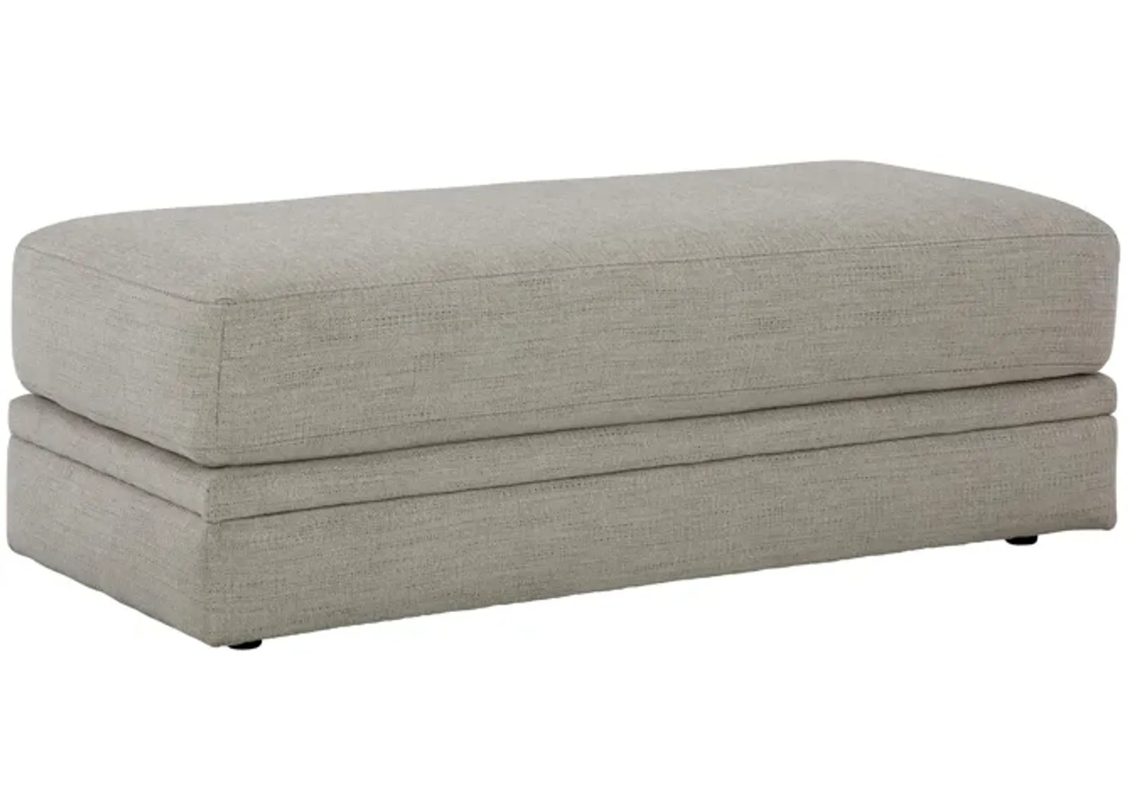 Balin Wide Storage Ottoman in Dove