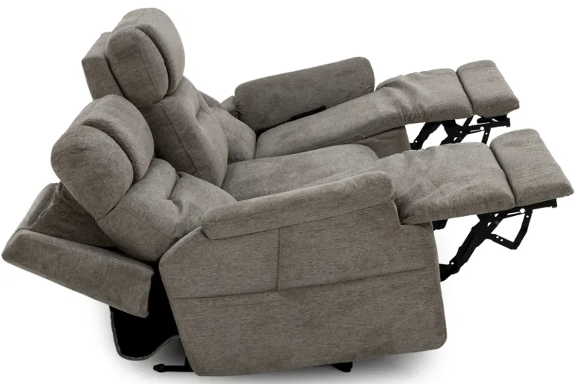 Zofa Fully Loaded Sleep Reclining Sofa With Drop Down Table, Heat And Massage in Java