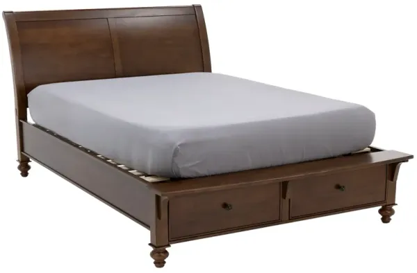 Harriett King Sleigh Storage Bed