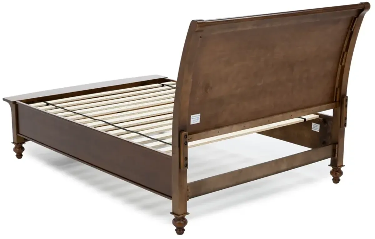 Harriett Queen Sleigh Storage Bed