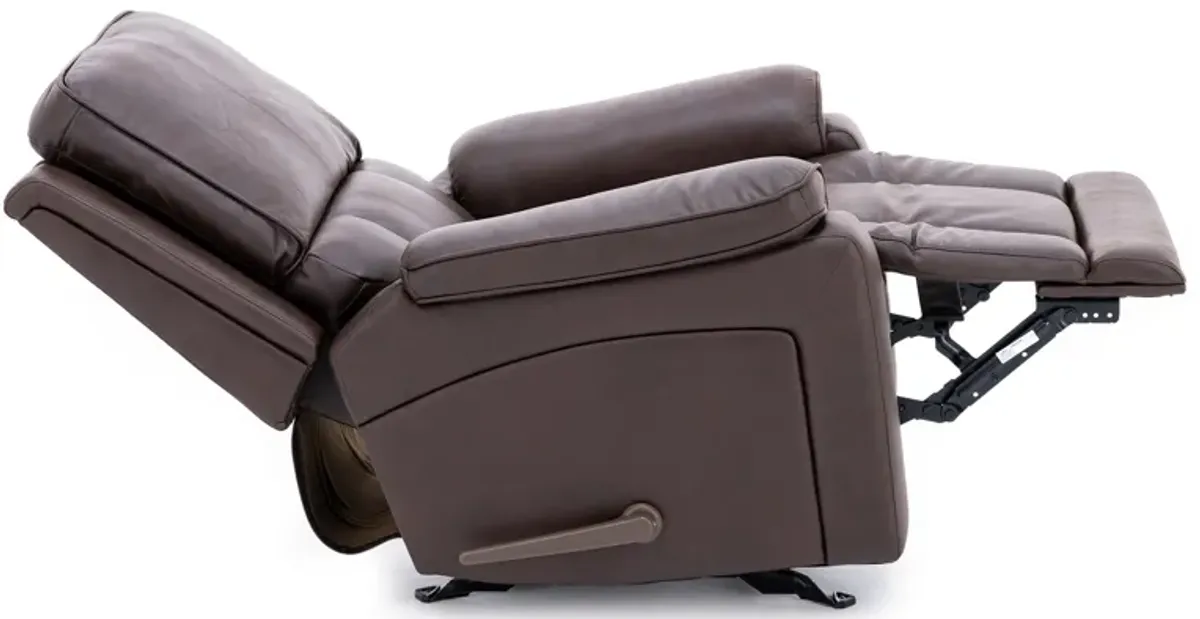 Chris Glider Recliner in Almond