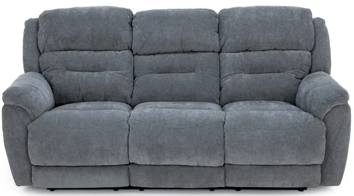 Tyson Fully Loaded Zero Gravity Reclining Sofa in Granite