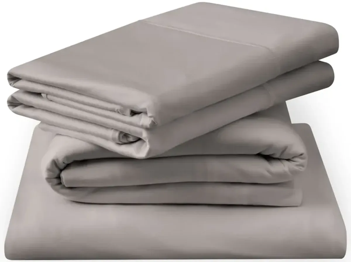 Adapt Luxe Egyptian Cotton Graphite King Sheet Set