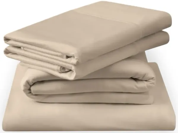 Breeze Cooling Sandstone King Sheet Set