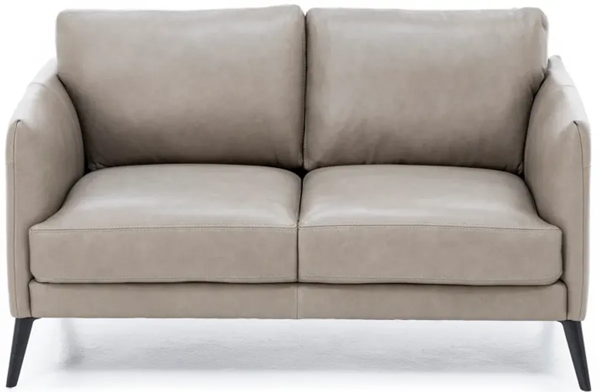 Houston Leather Loveseat