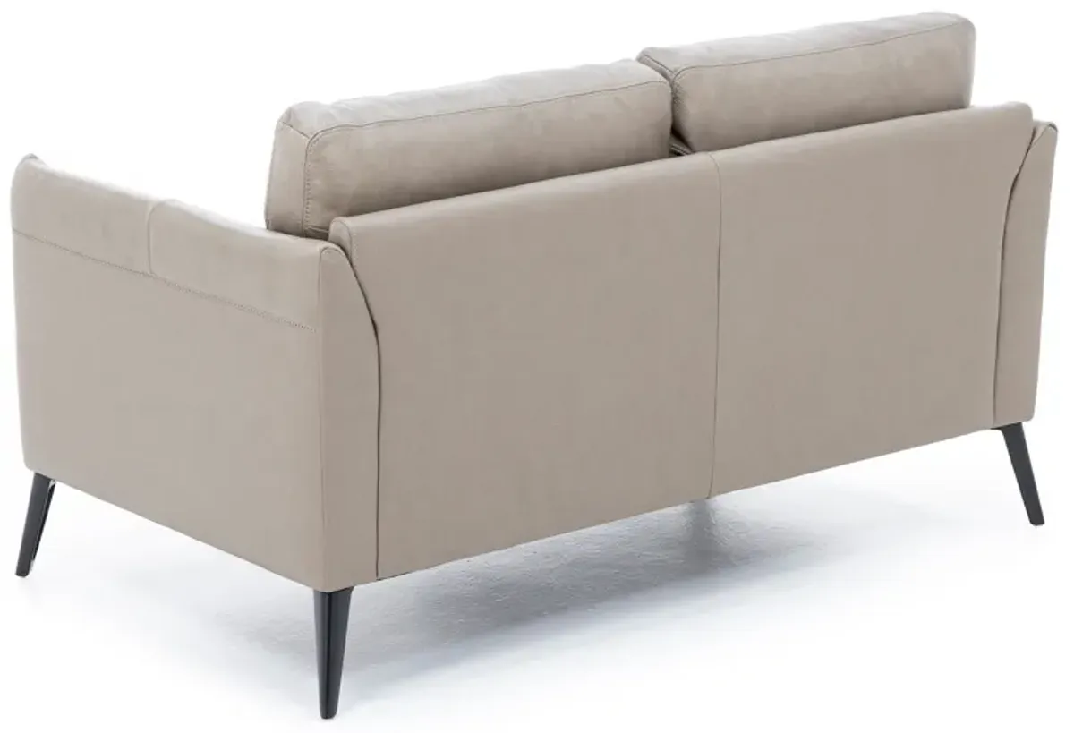 Houston Leather Loveseat