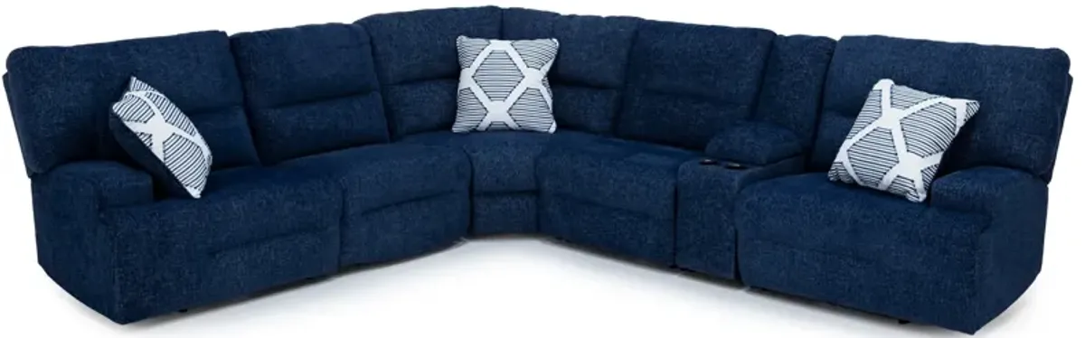 Macklin 6-Pc. Power Headrest Zero Gravity Reclining Modular With Next-Gen Nuvella Performance Fabric