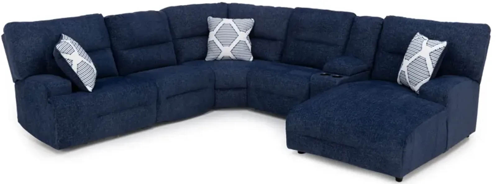 Macklin 6-Pc. Power Headrest Zero Gravity Reclining Modular With Next-Gen Nuvella Performance Fabric
