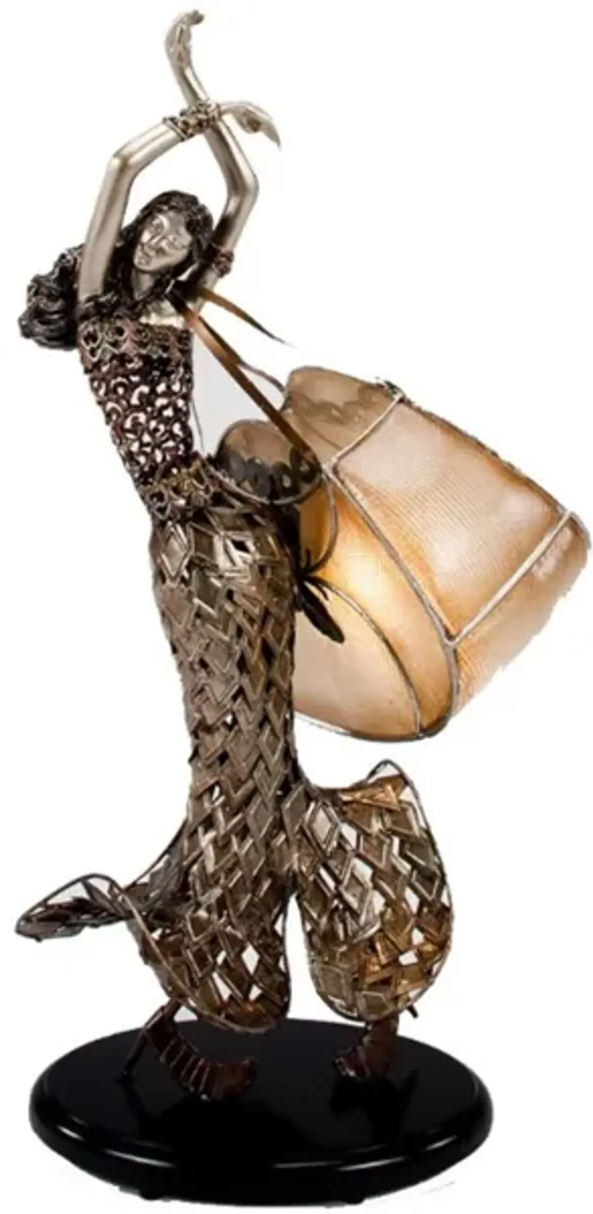 Lady with Purse II Table Lamp 32"H