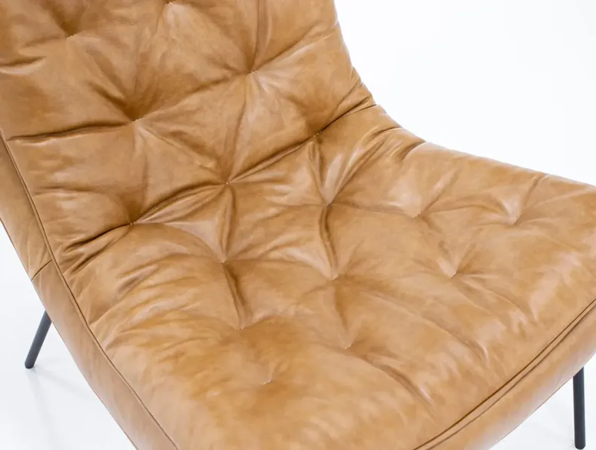 Dorn Leather Accent Chair