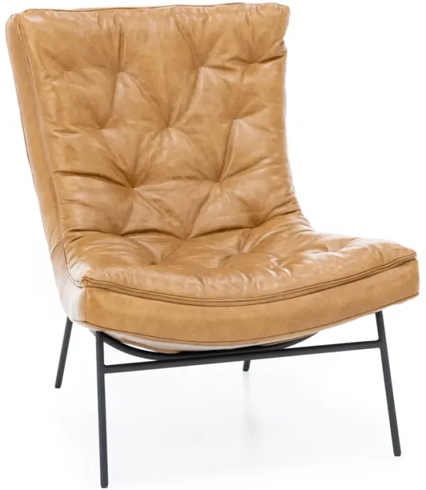 Dorn Leather Accent Chair