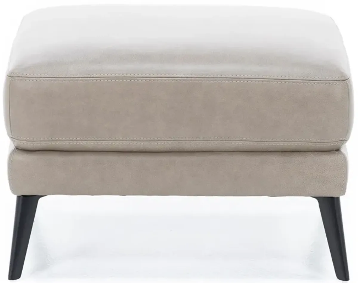 Houston Leather Ottoman