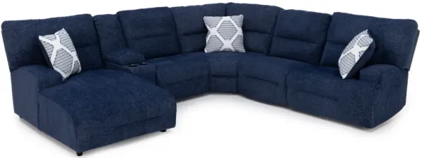 Macklin 6-Pc. Power Headrest Zero Gravity Reclining Modular With Next-Gen Nuvella Performance Fabric