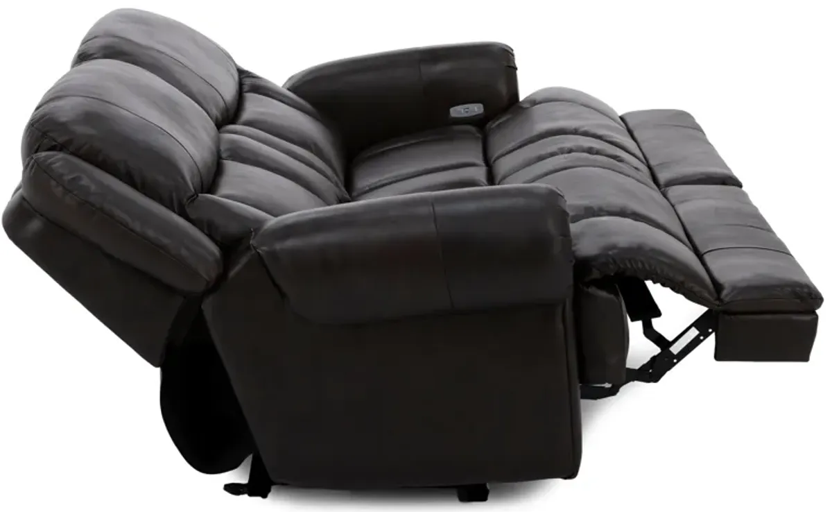 Titan Leather Oversized Power Reclining Sofa