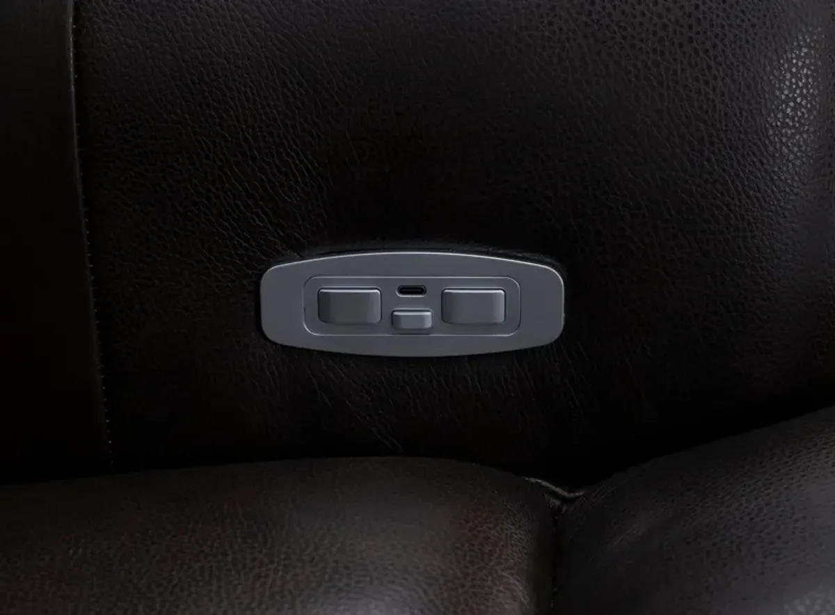 Titan Leather Oversized Power Reclining Sofa