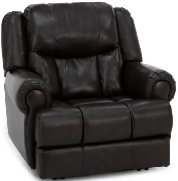 Titan Leather Oversized Power Recliner