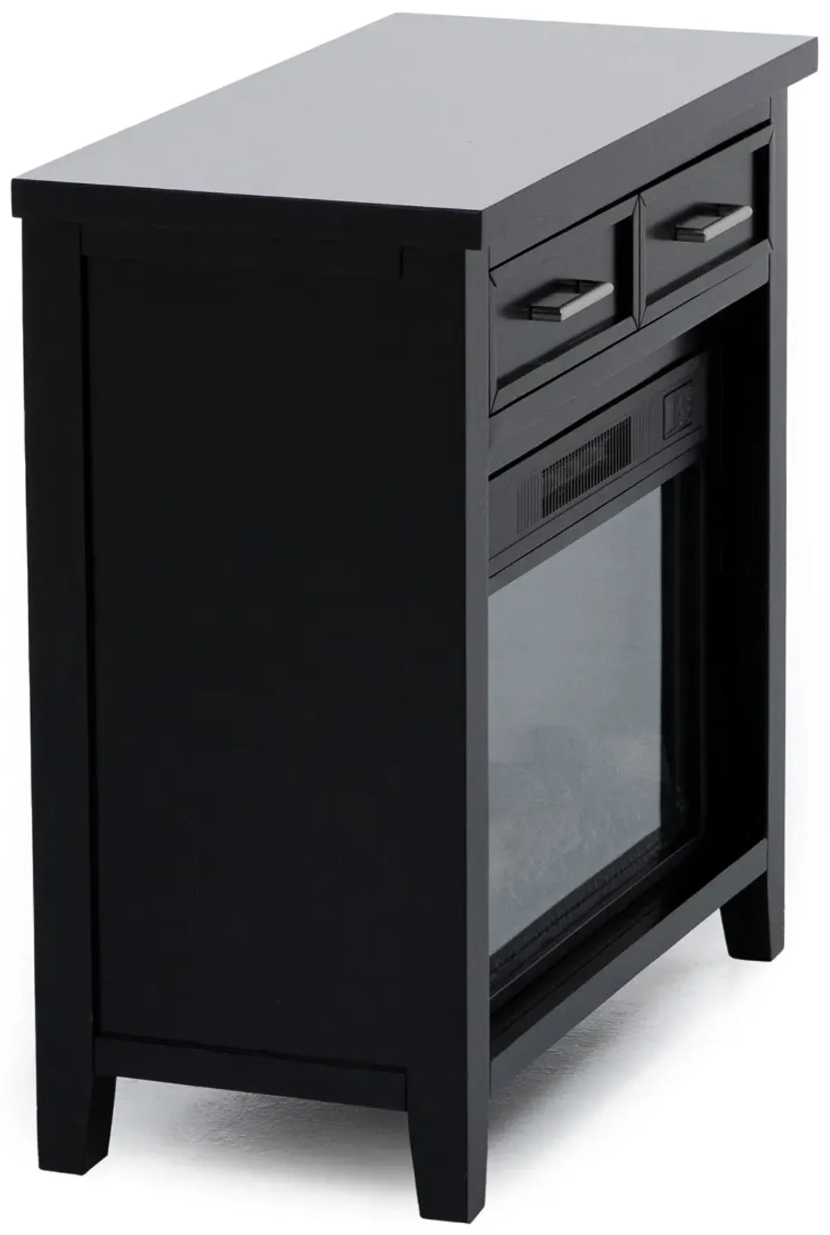 Essentials Black 32" Fireplace