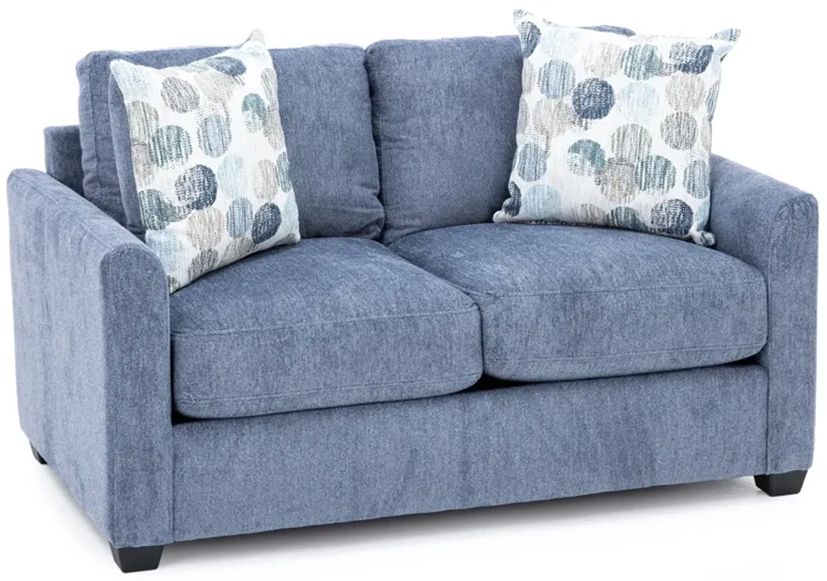 Ryder Loveseat in Navy