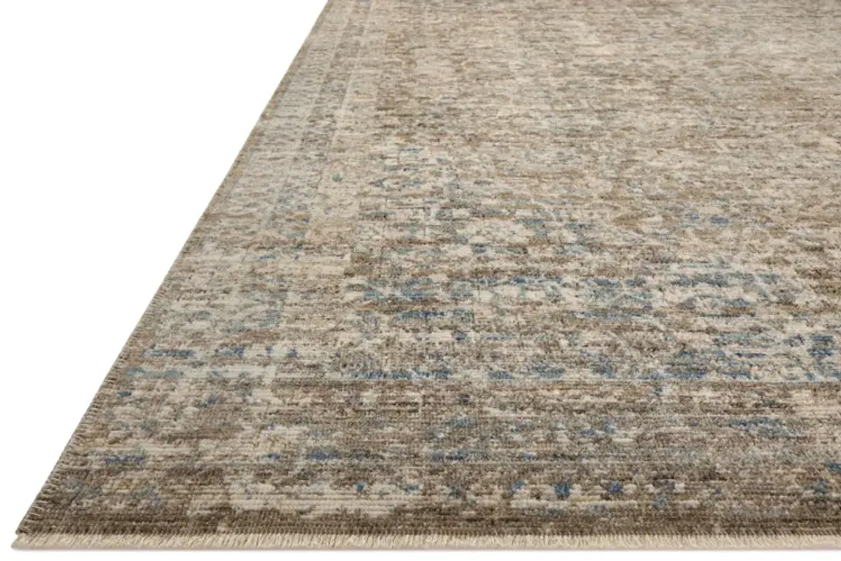 Heritage Spa/Earth Area Rug 8'W x 10'L